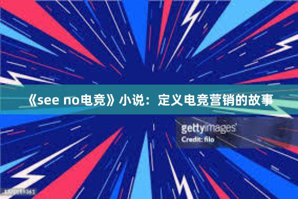 《see no电竞》小说：定义电竞营销的故事