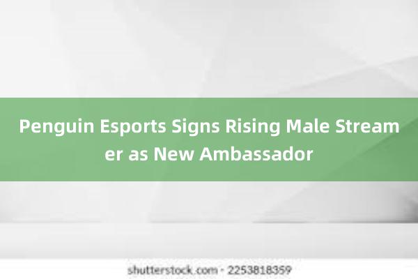 Penguin Esports Signs Rising Male Streamer as New Ambassador