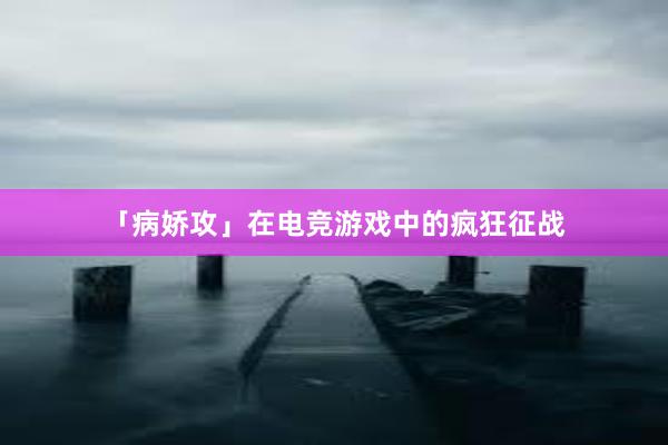 「病娇攻」在电竞游戏中的疯狂征战